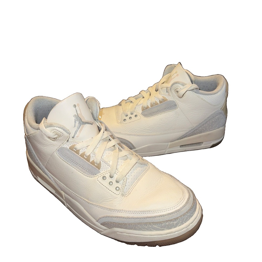 Jordan 3 Retro Pure Money 2025 White Men's Size 11.5 Sneakers CT8532-111